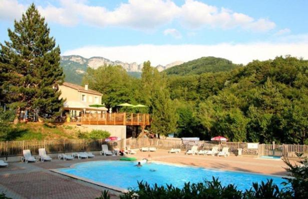 Camping Le Gallo Romain Barbieres Bagian luar foto