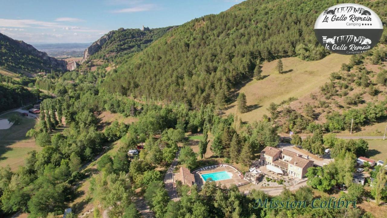 Camping Le Gallo Romain Barbieres Bagian luar foto