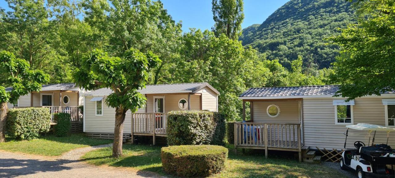 Camping Le Gallo Romain Barbieres Bagian luar foto