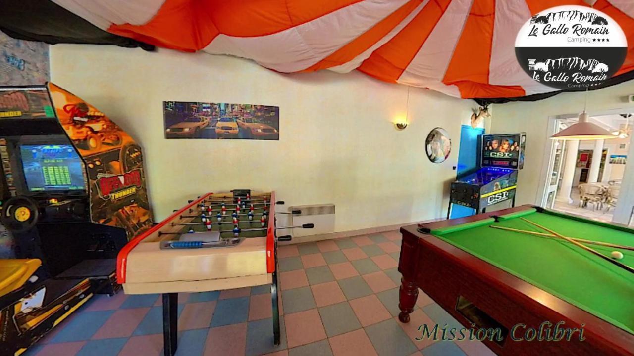 Camping Le Gallo Romain Barbieres Bagian luar foto