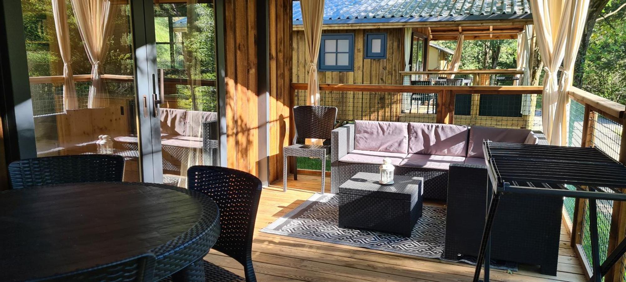 Camping Le Gallo Romain Barbieres Bagian luar foto