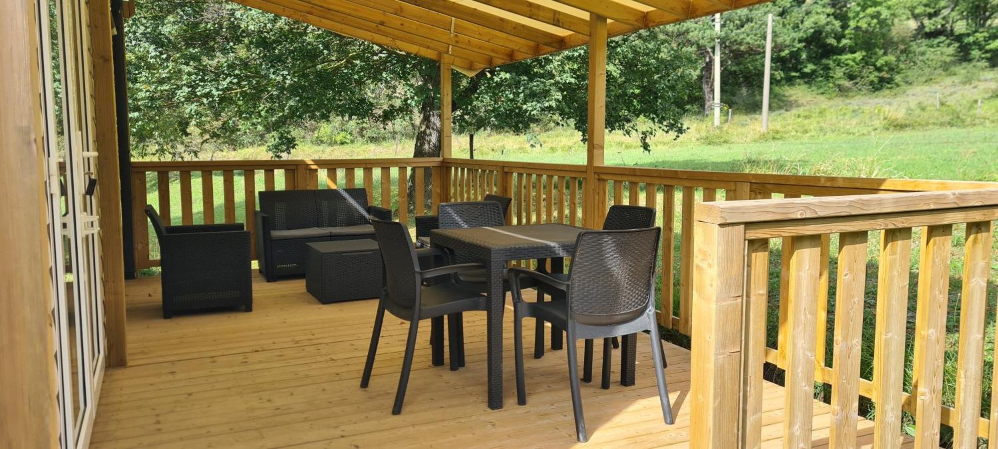 Camping Le Gallo Romain Barbieres Bagian luar foto