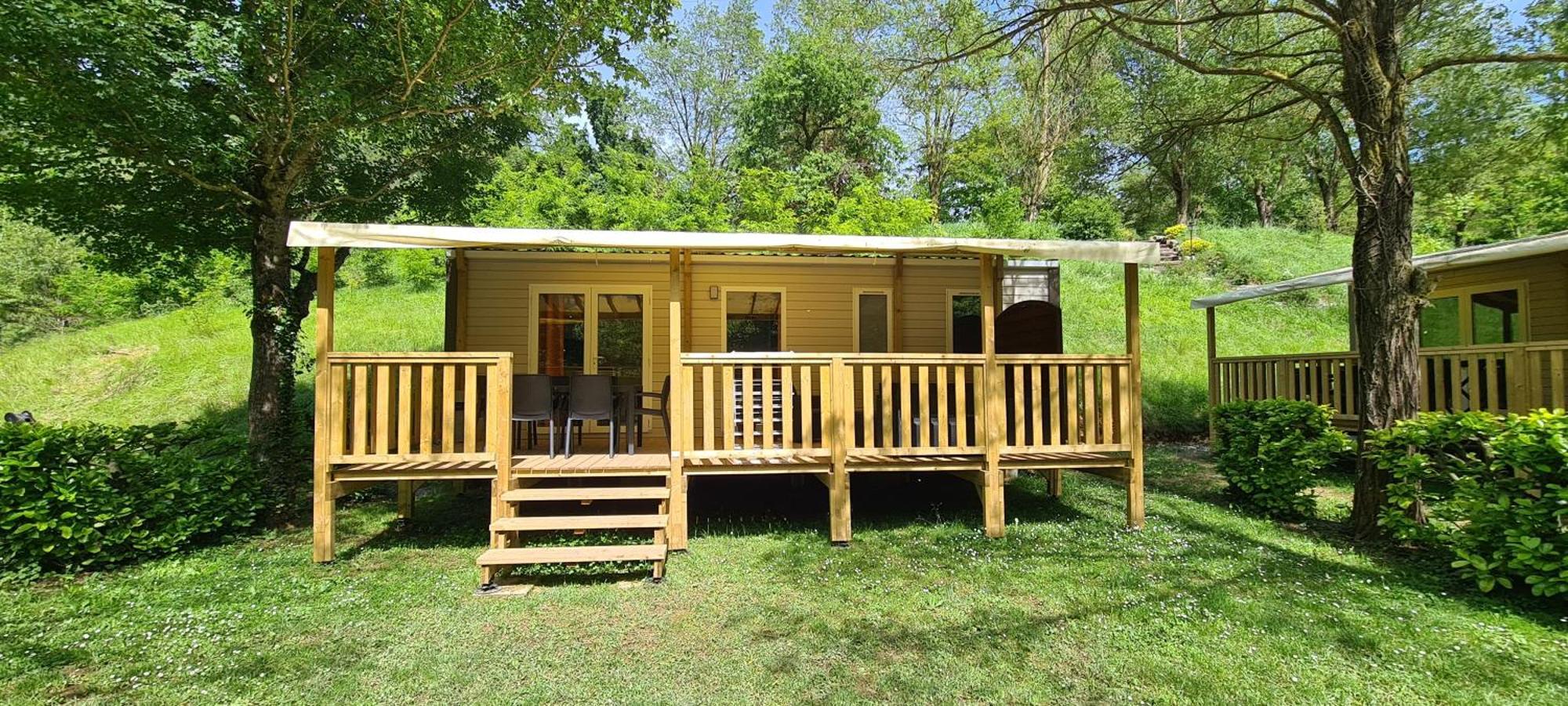 Camping Le Gallo Romain Barbieres Bagian luar foto
