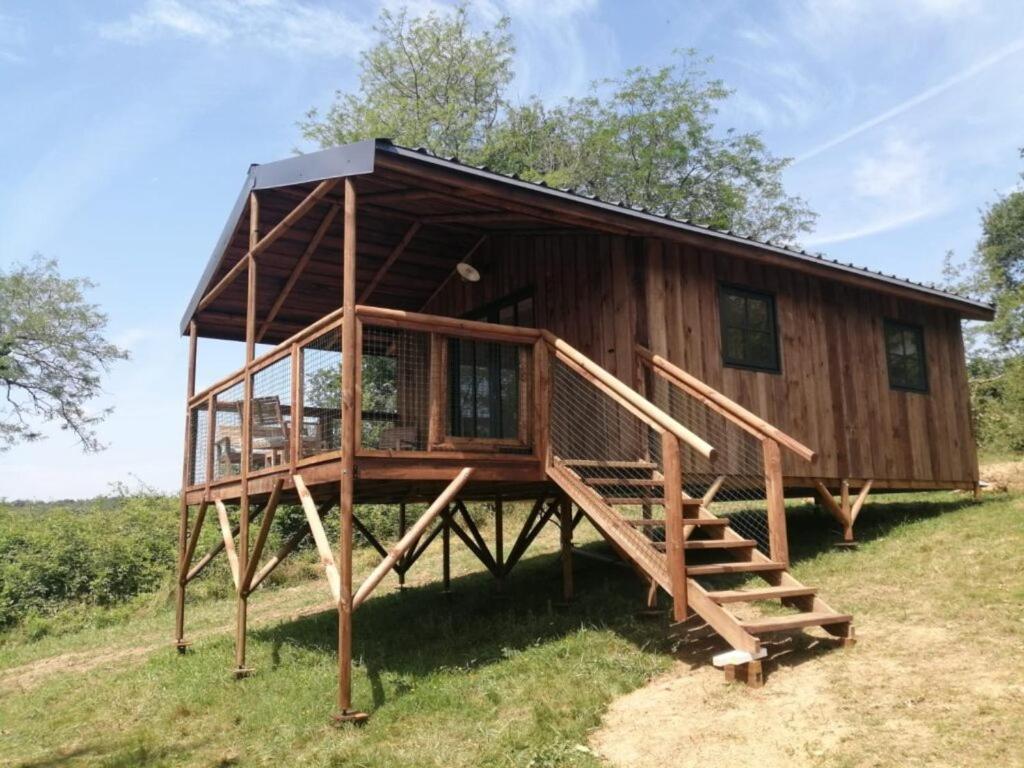 Camping Le Gallo Romain Barbieres Bagian luar foto
