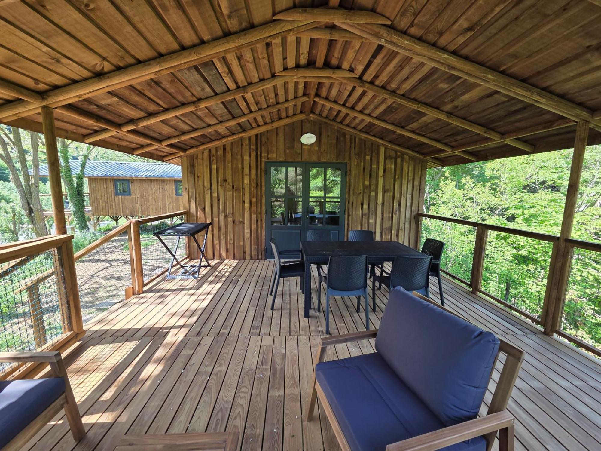 Camping Le Gallo Romain Barbieres Bagian luar foto
