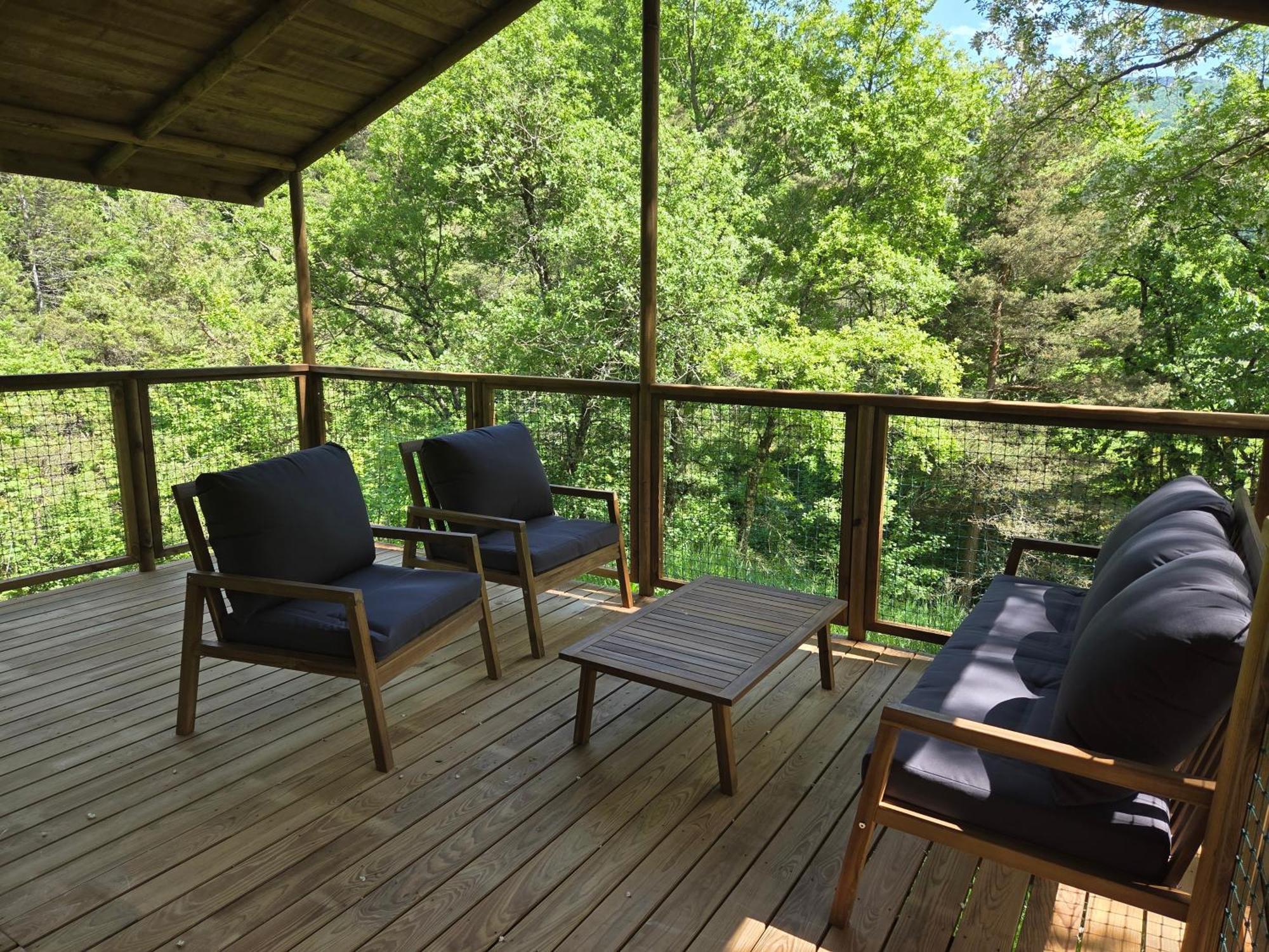 Camping Le Gallo Romain Barbieres Bagian luar foto